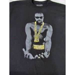 Isaac Hayes Black Moses Cotton T-Shirt ‎ Size L New